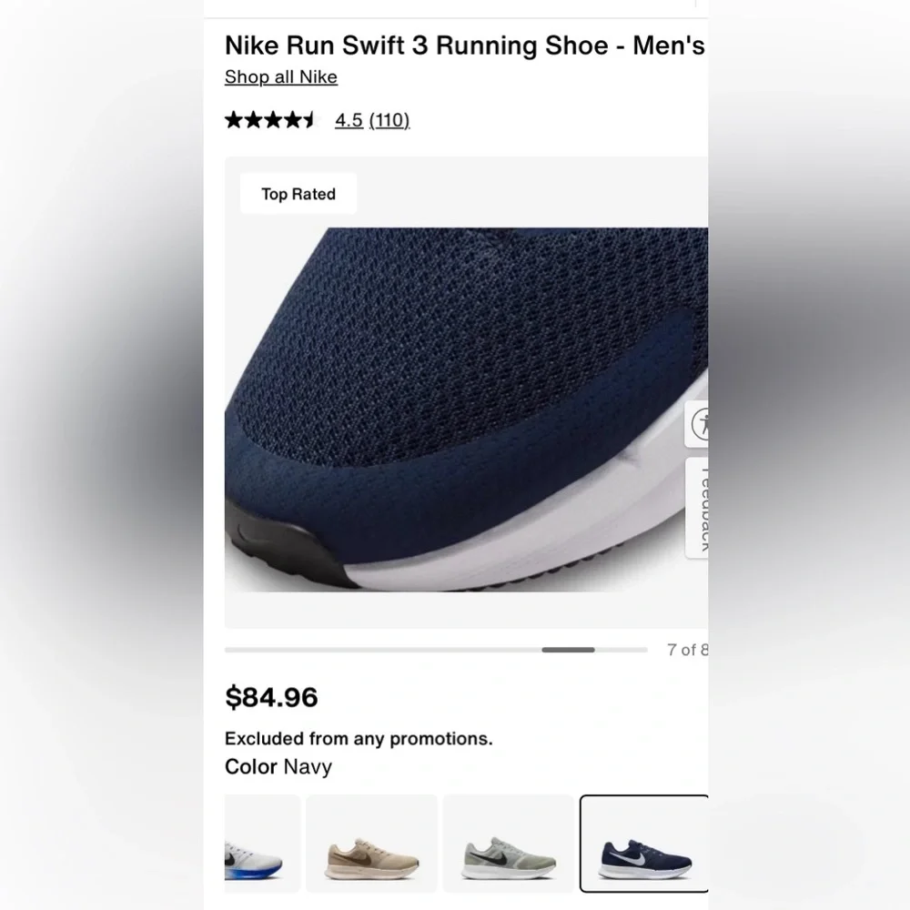 Nike Run Swift 3 Running Shoe